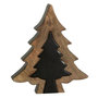 Voir la diapositive 1 : Paris Prix Sapin de Noël à Poser  Puzzle  30cm Noir & Naturel