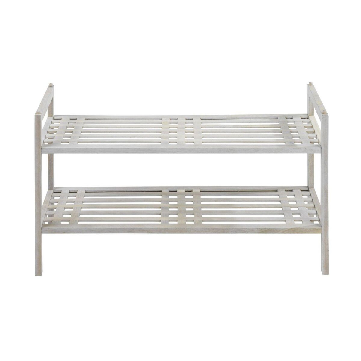 Wenko Etagère en bois Norway - L. 69 x H. 40,5 cm - Blanc