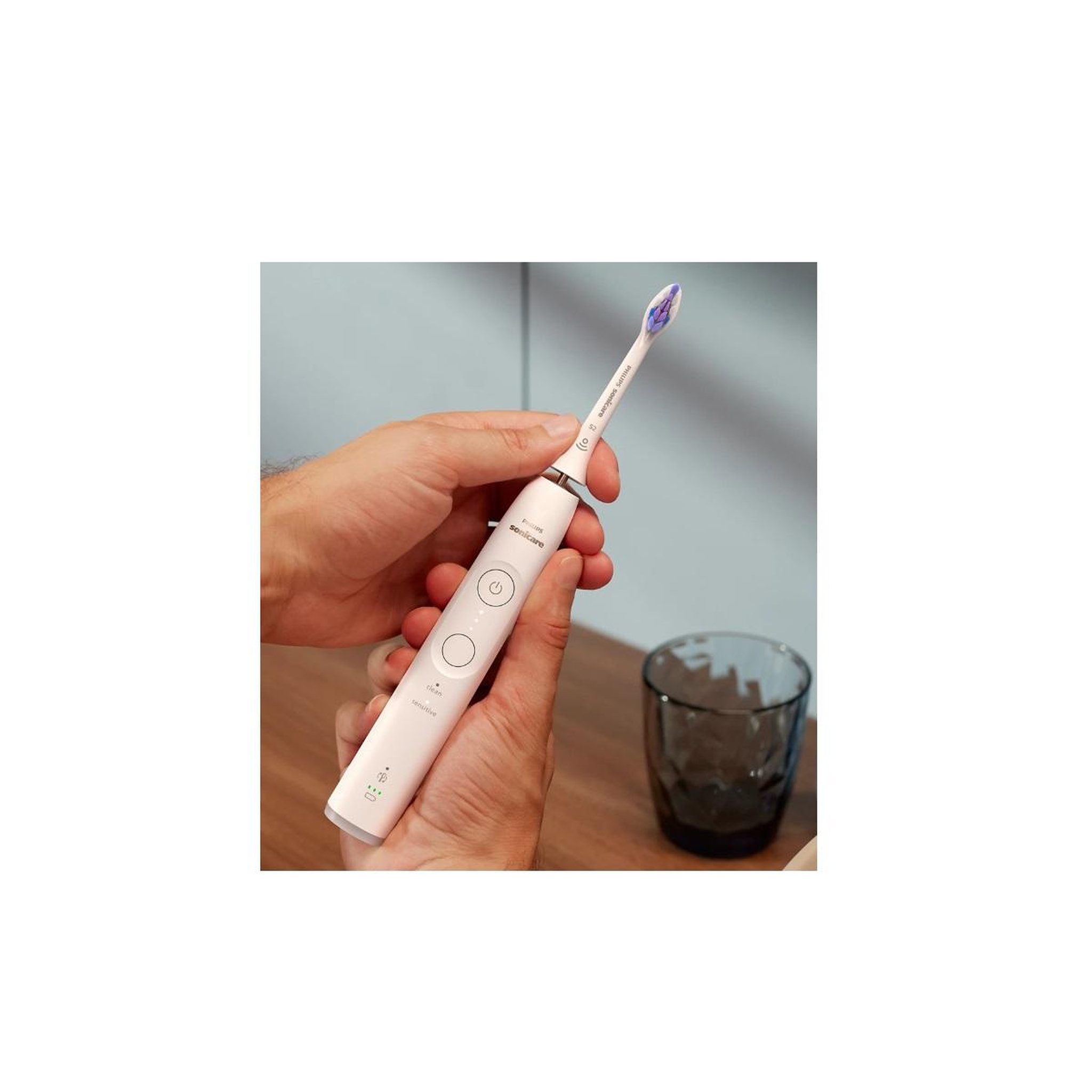 Voir la diapositive 3 : Philips Brosse à dents électrique - hx7400/01