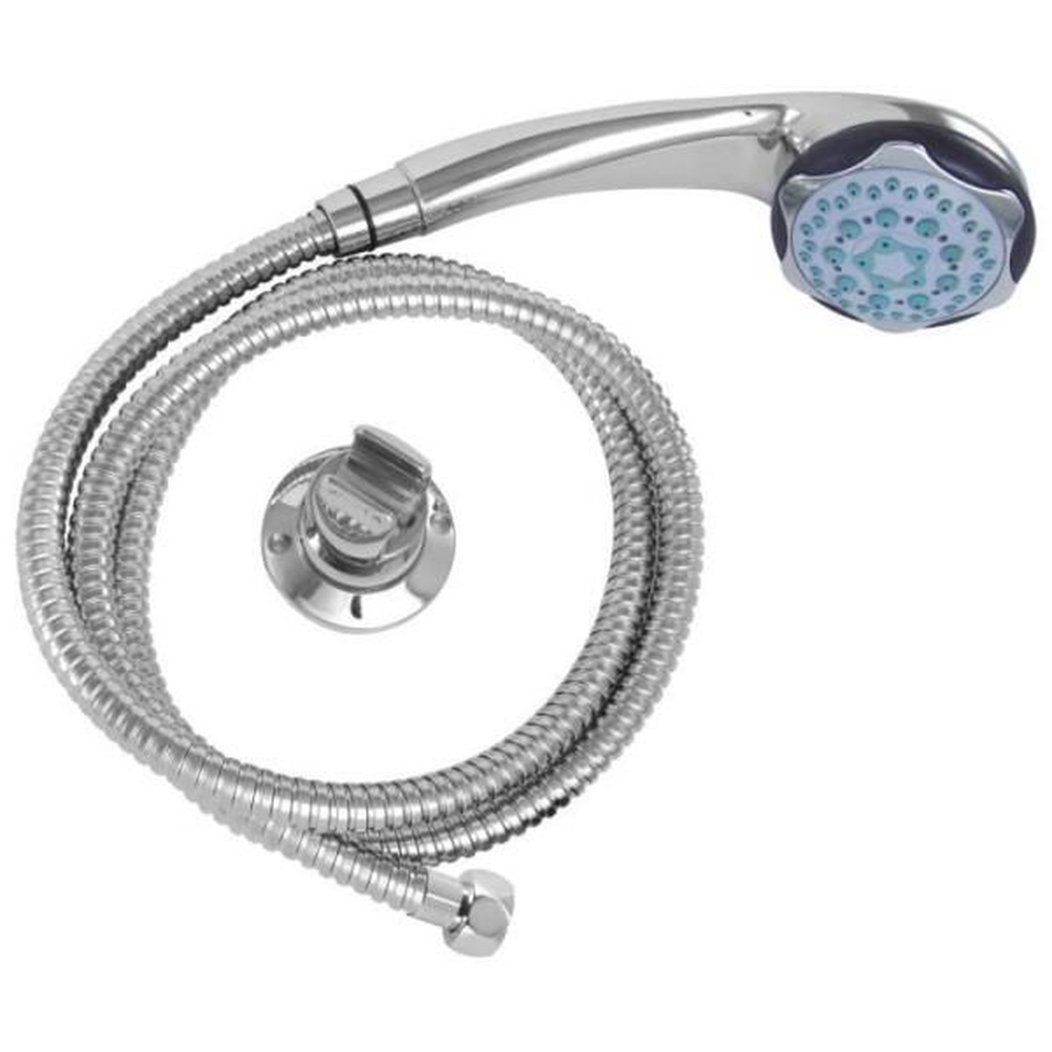 ROUSSEAU Pommeau de douche ROUSSEAU Combiné Flexible 5 JETS HEKO chromé