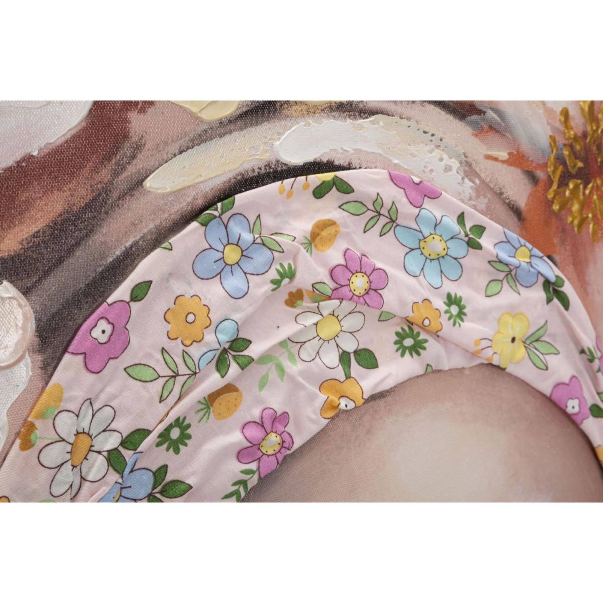 Voir la diapositive 4 : Paris Prix Toile imprimée déco  naomi  100x100cm multicolore