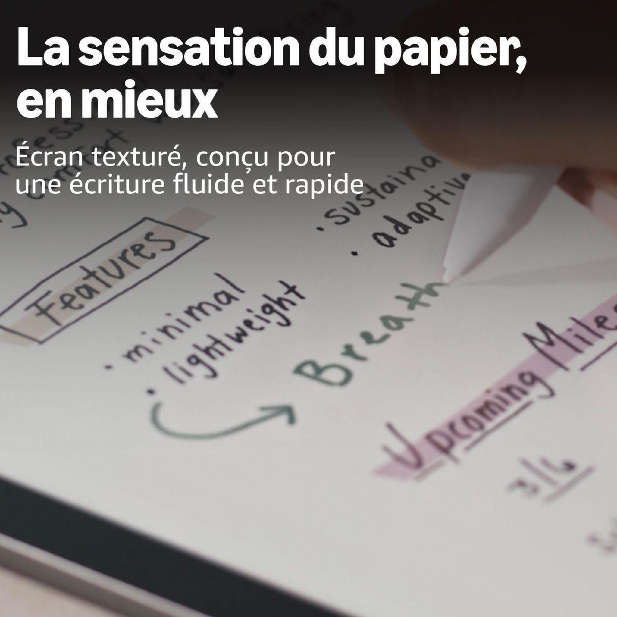 Voir la diapositive 5 : AMAZON Bloc-notes numérique kindle scribe colorsoft 64 go 2026 graph