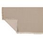 Voir la diapositive 3 : Paris Prix Plaid à Franges  Mousseline  130x180cm Beige Foncé