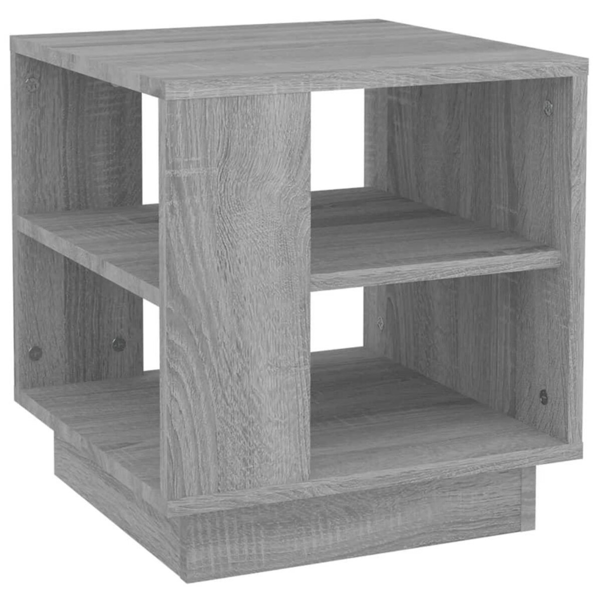 VIDAXL Table basse Sonoma gris 40x40x43 cm Bois d'ingenierie