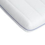 Voir la diapositive 3 : IDLITERIE Surmatelas bi confort latex et mémoire de forme Déhoussable & Lavable