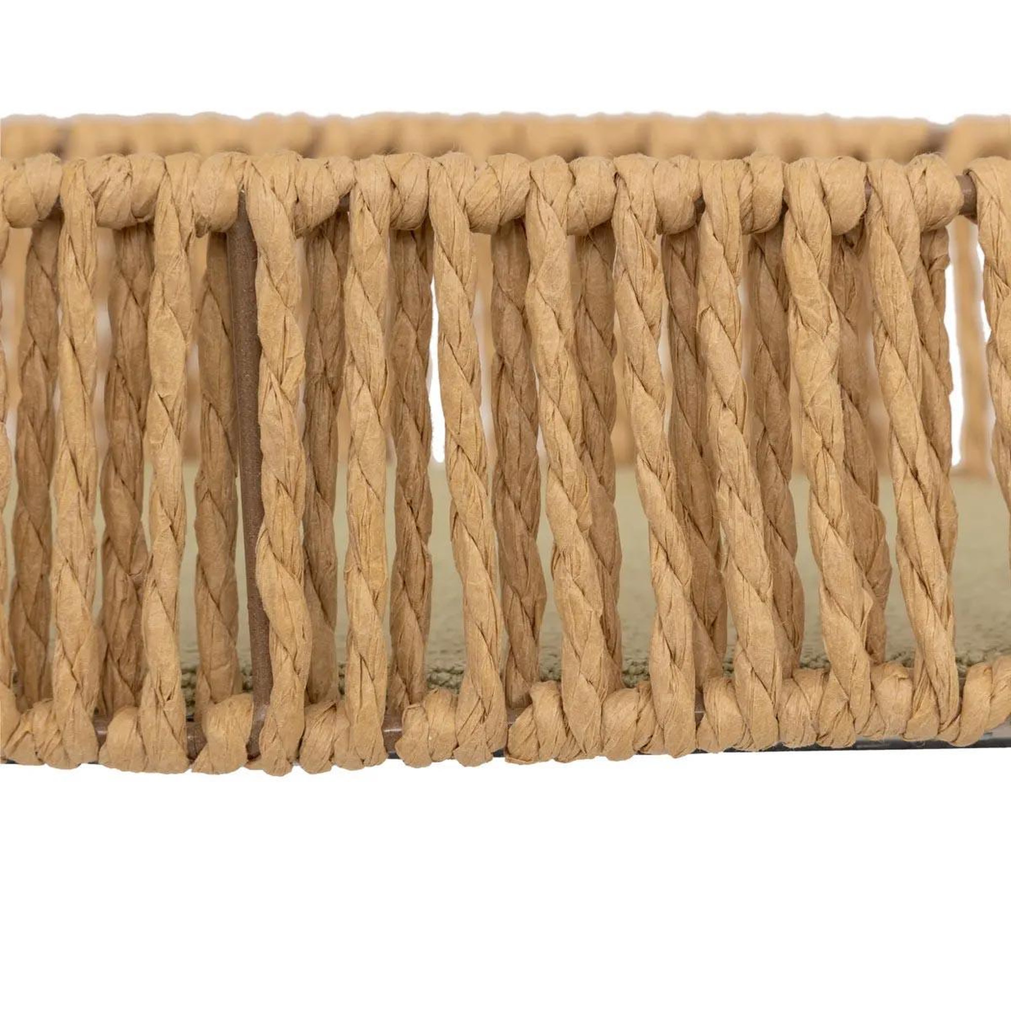 Voir la diapositive 5 : ATMOSPHERA Lot de 3 plateaux ovales  ali  39cm naturel
