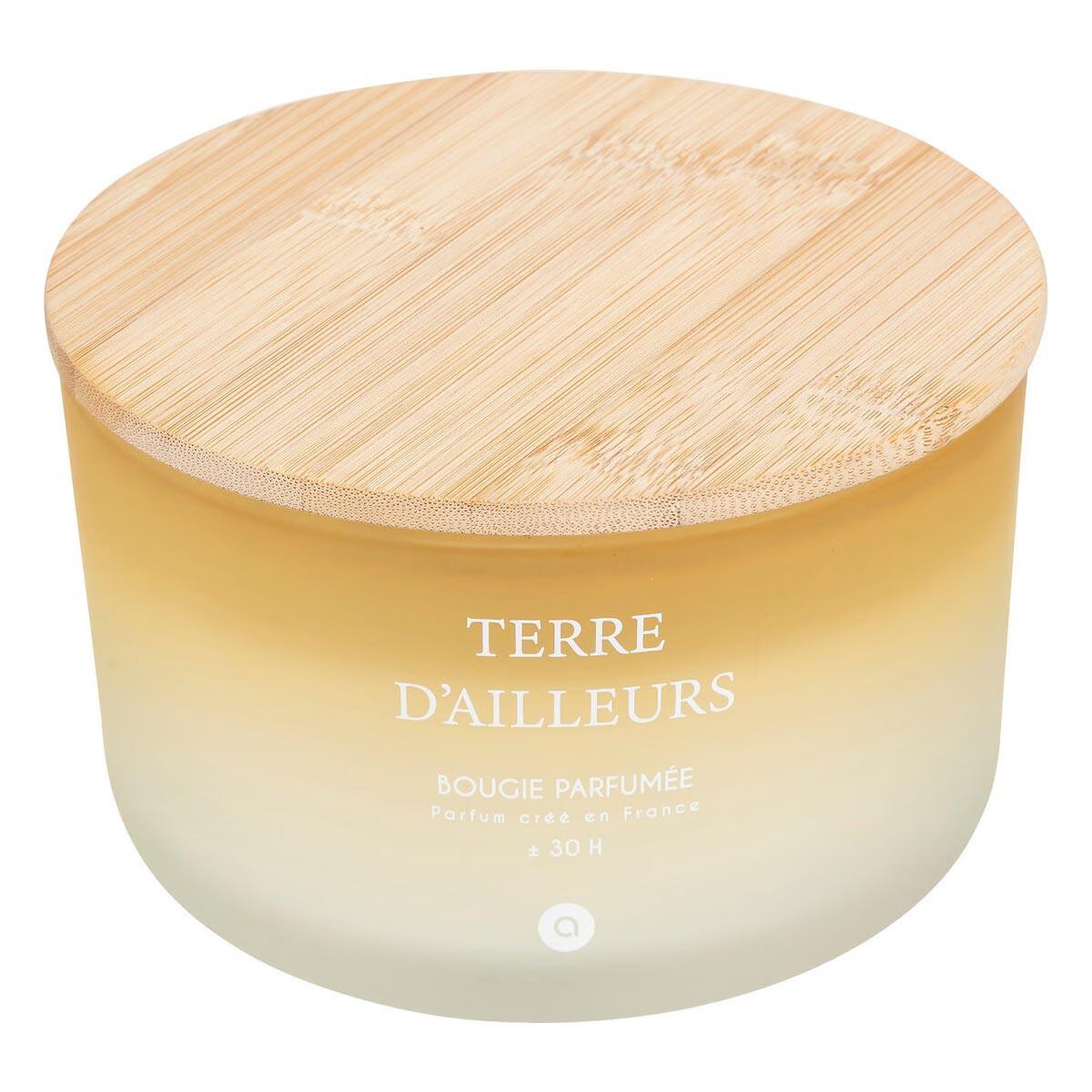 ATMOSPHERA Bougie parfumée en verre  sana  420g terre d'ailleurs