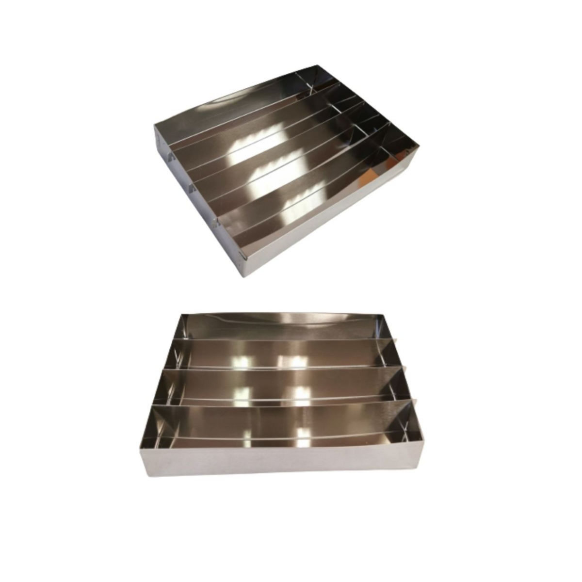Moule à gâteau damier en inox 20cm