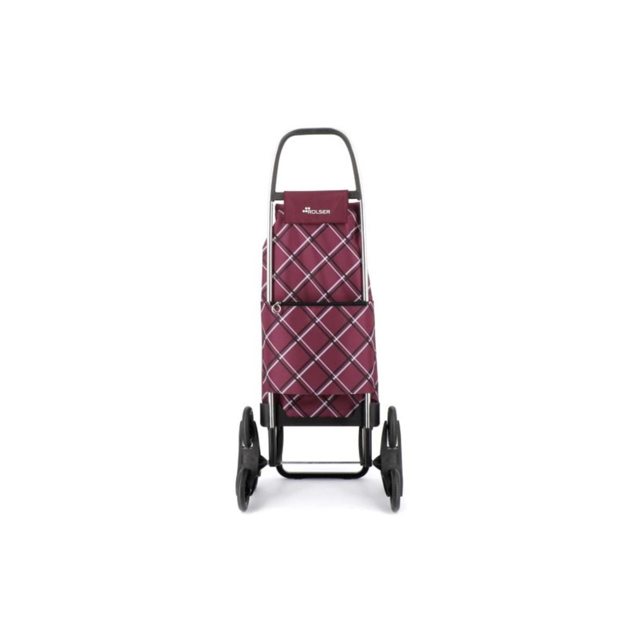 Voir la diapositive 2 : Rolser Poussette de marché 6 roues 43l bordeau - IMX399 BURDEOS