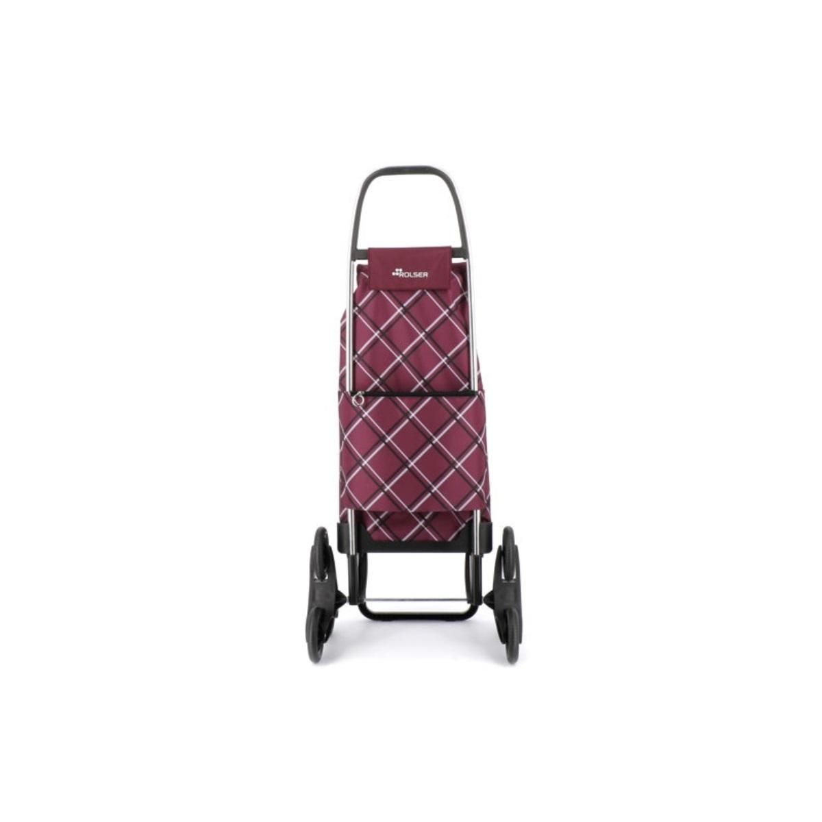 Rolser Poussette de marché 6 roues 43l bordeau - IMX399 Burdeos