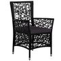 Voir la diapositive 4 : VIDAXL Ensemble a manger d'exterieur 9 pcs Resine tressee Noir