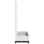 Voir la diapositive 5 : VIDAXL Jardiniere avec treillis Blanc 120x40x121,5 cm PP