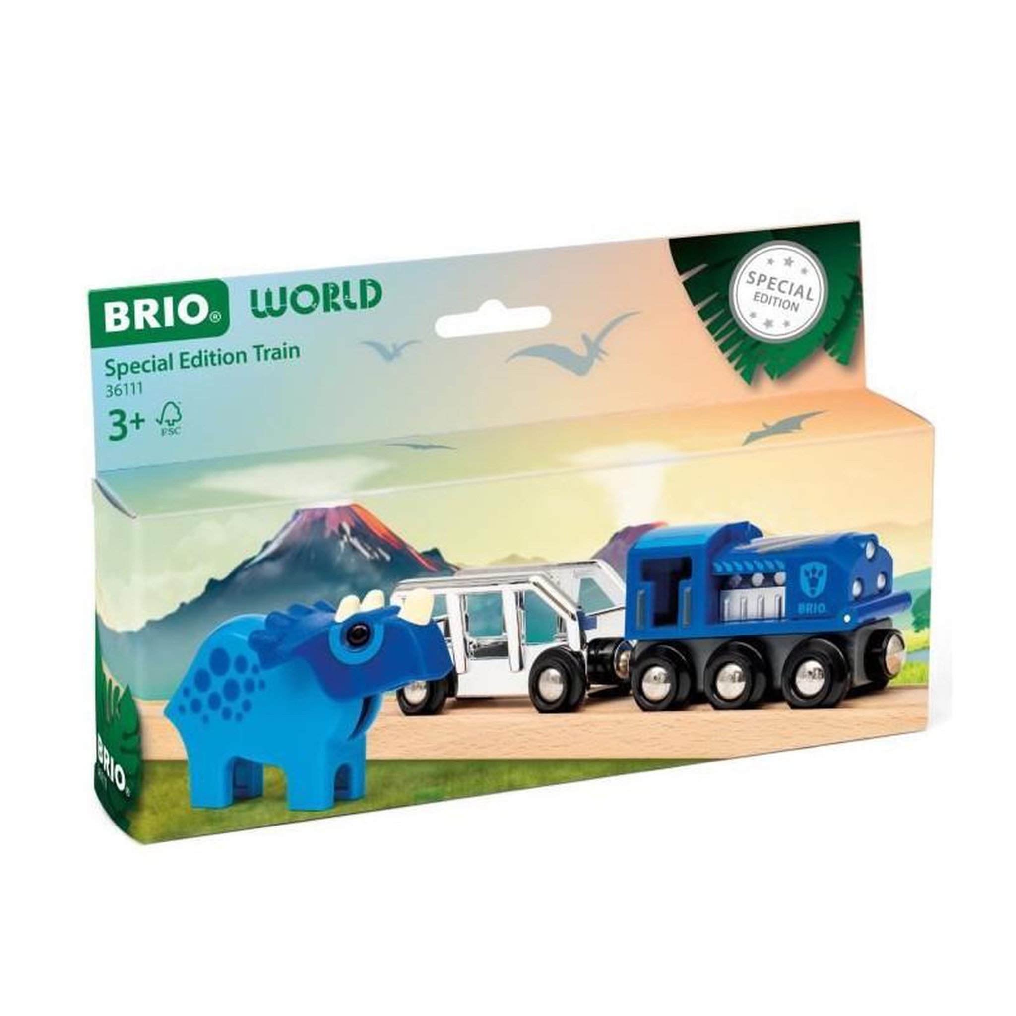 RAVENSBURGER BRIO World, 36111 Train Édition Spéciale Circuit de train en bois, pour les enfants a partir de 3 ans, Ravensburger