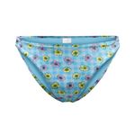 Only Bas de Bikini  à fleurs Femme Only Elly. Coloris disponibles : Bleu