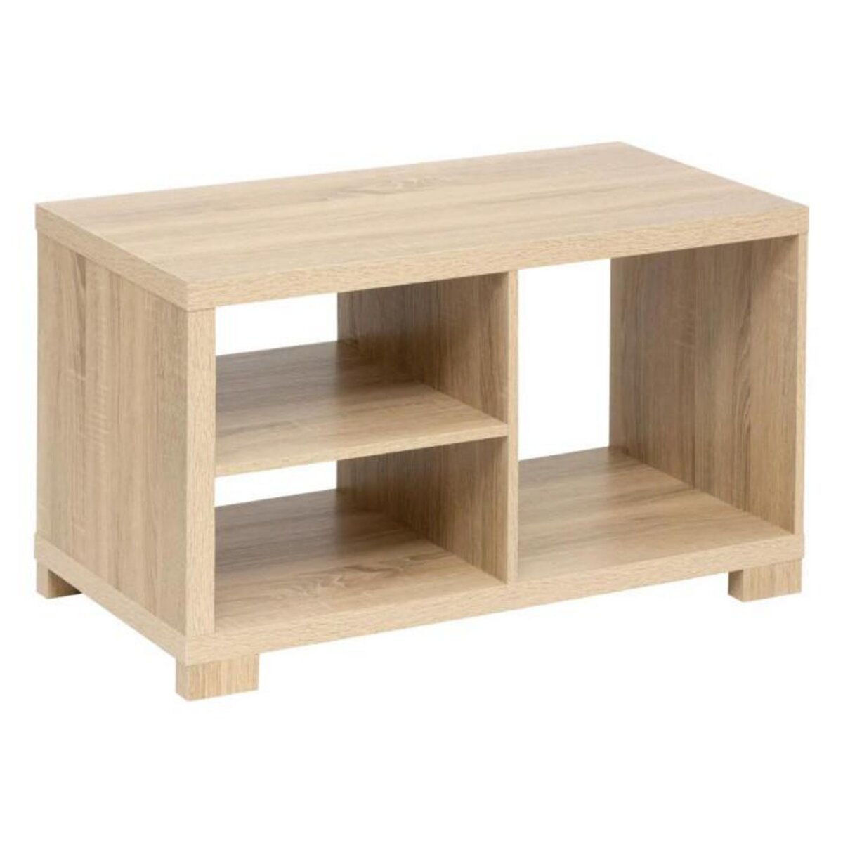ATMOSPHERA Table Basse Avec Étagères  Bivoak  75cm Beige