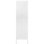 Voir la diapositive 4 : VIDAXL Garde-robe Blanc 90x50x180 cm Acier