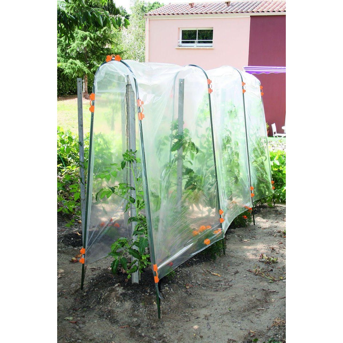 Nortene Film de forçage tunnel tomates   Tomato Film  - 3 x 3,50 m