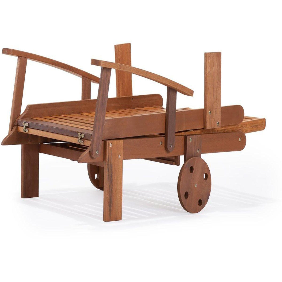 Habitat et Jardin Bain de soleil pliant en bois exotique  Tokyo  - Maple - Marron clair