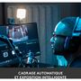 Voir la diapositive 3 : Logitech Webcam Streamcam Graphite double microphone