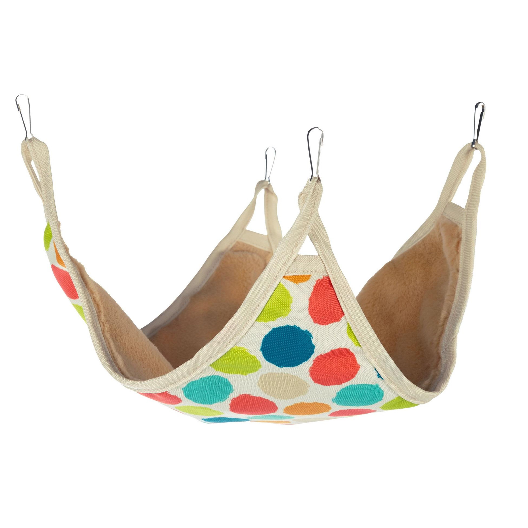 Eden Hamac avec crochets pour rongeurs fizi. Coloris disponibles : Multicolore