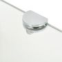 Voir la diapositive 5 : VIDAXL Etageres d'angle 2 pcs et supports Verre Transparent 35x35 cm