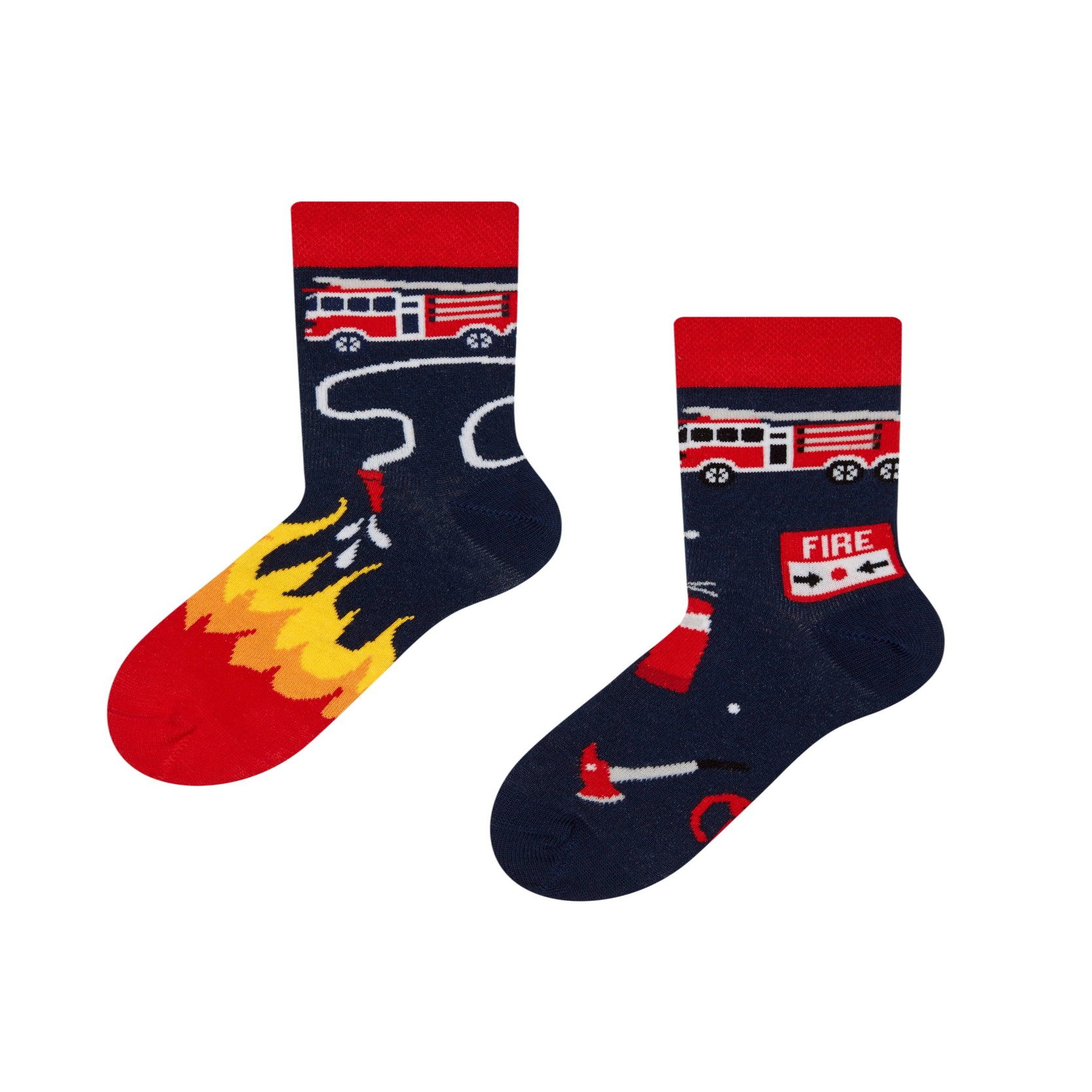 DEDOLES Chaussettes enfants sapeur-pompier