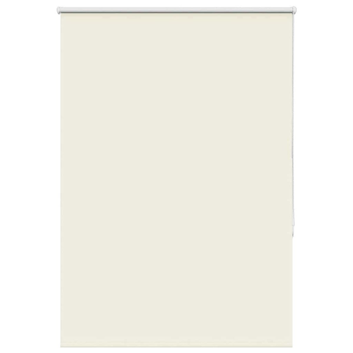 VIDAXL Store enrouleur occultant blanc casse largeur du tissu 110,7 cm