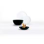Voir la diapositive 2 : LUMINARC Service d'assiettes opale 19 pièces DIWALI Blanc et Noir