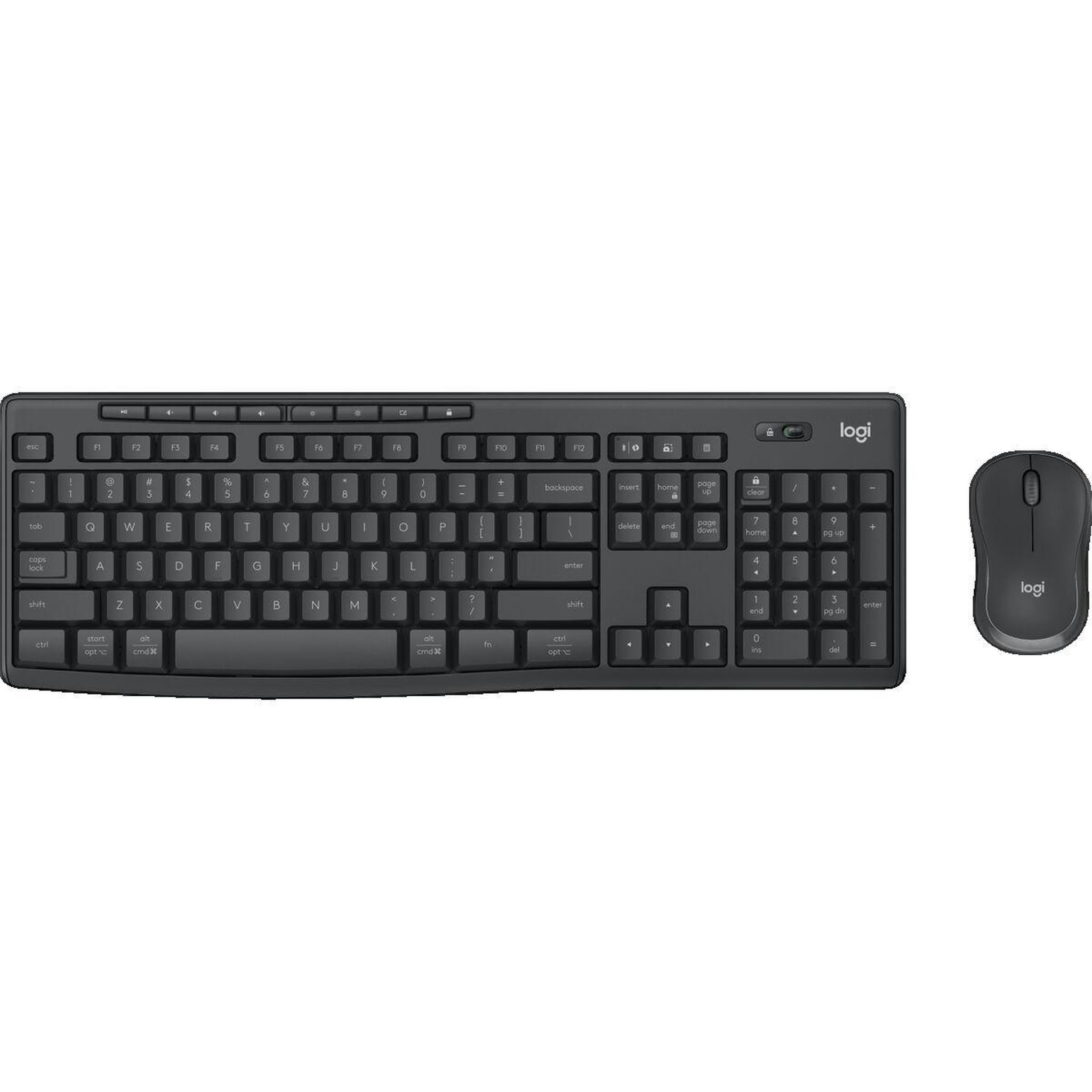 Voir la diapositive 2 : Logitech Ensemble clavier et souris Logitech MK370 Combo pour Entreprise sans fil