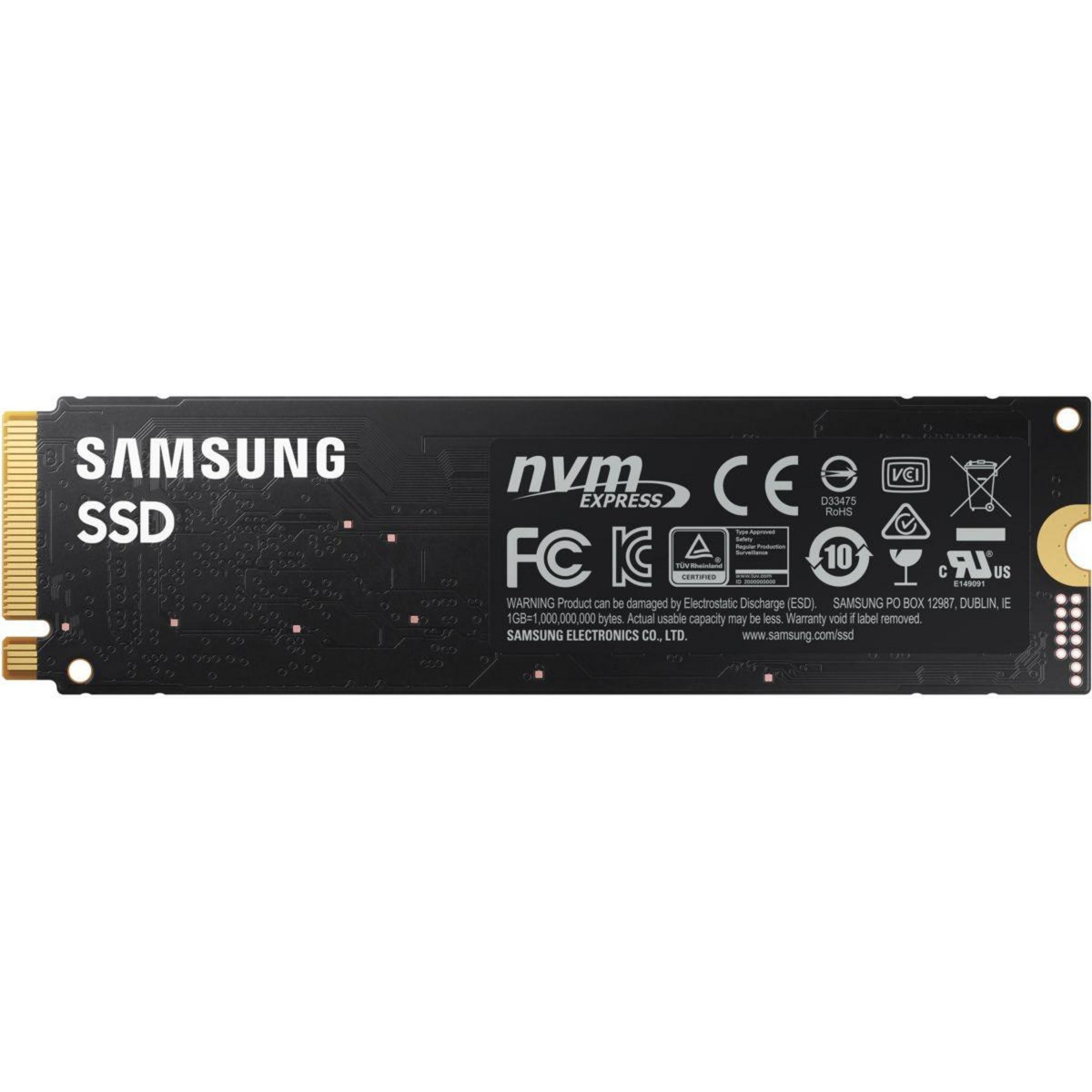 Samsung Disque dur SSD interne 980 250Go PCIe 3.0 NVMe M.2