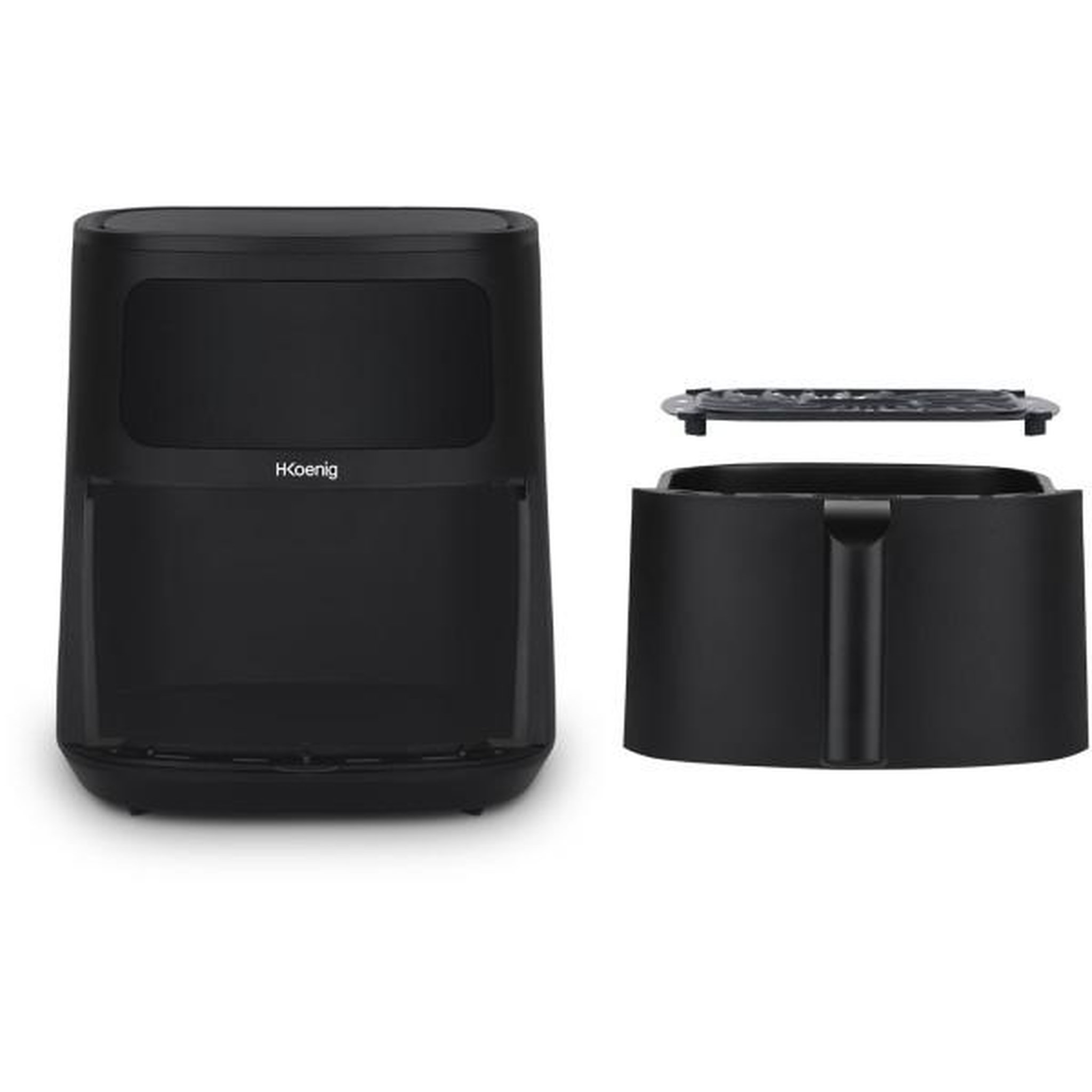 Voir la diapositive 3 : HKOENIG Friteuse Electrique  sans huile HKoeNIG - FRY880 - Capacité 8L - 6 programmes de cuisson - 1700W