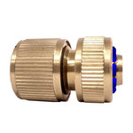 CENTRALE BRICO Raccord rapide bleu aquastop ECO 3 billes Ø15