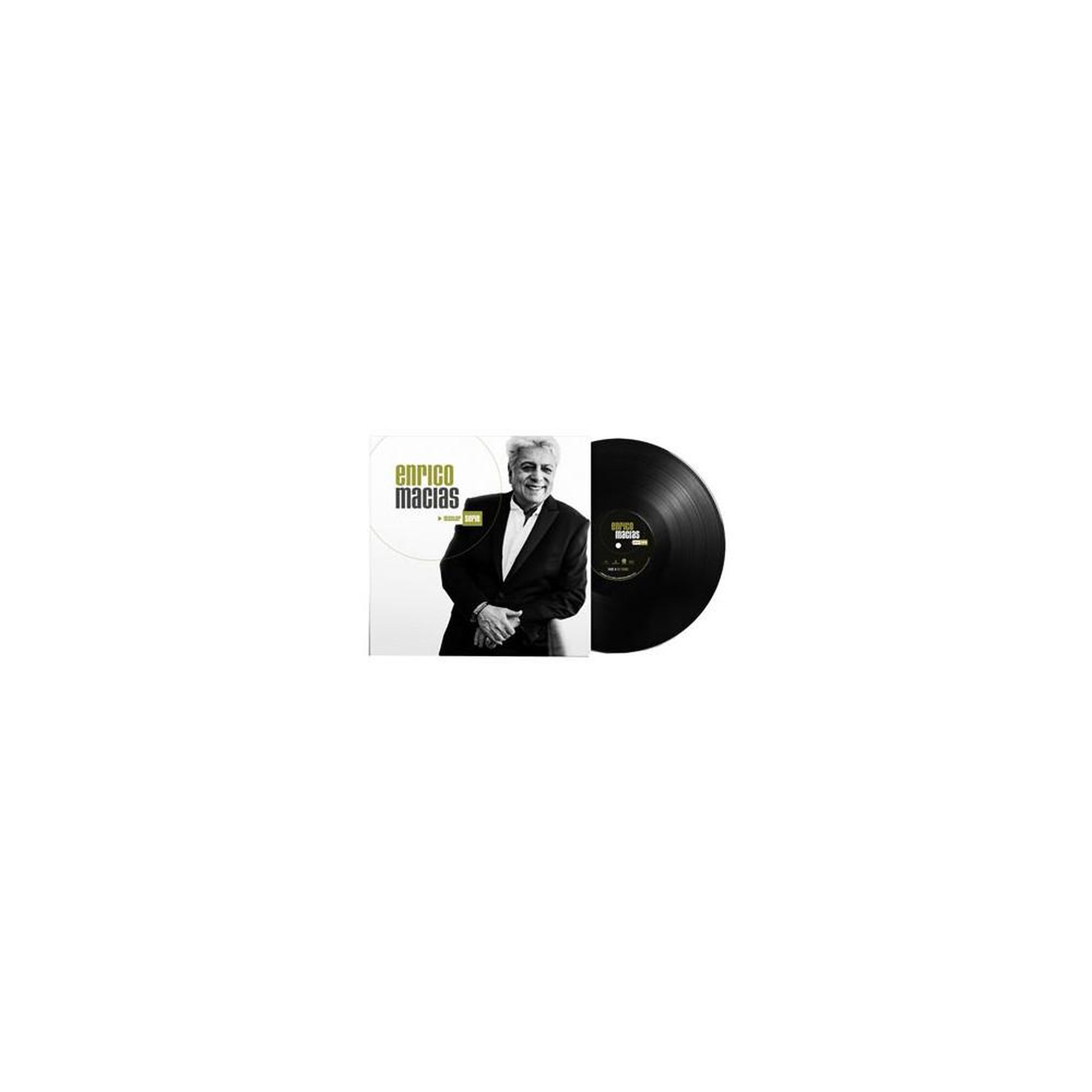 Vinyle 33t noir enrico macias « master serie » édition limitée, album 12 titres