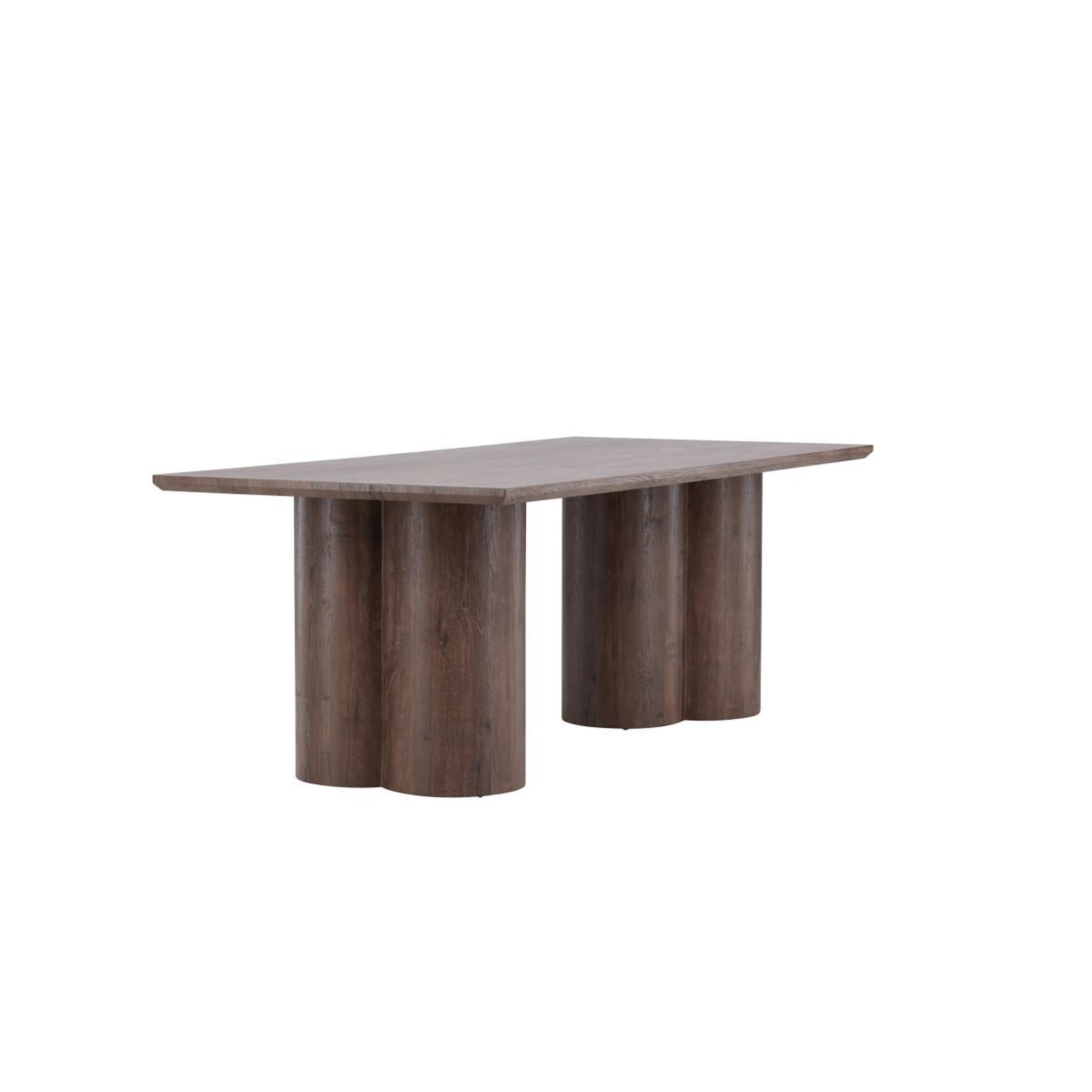 Voir la diapositive 4 : Paris Prix Table à manger design  olivia  210cm moka