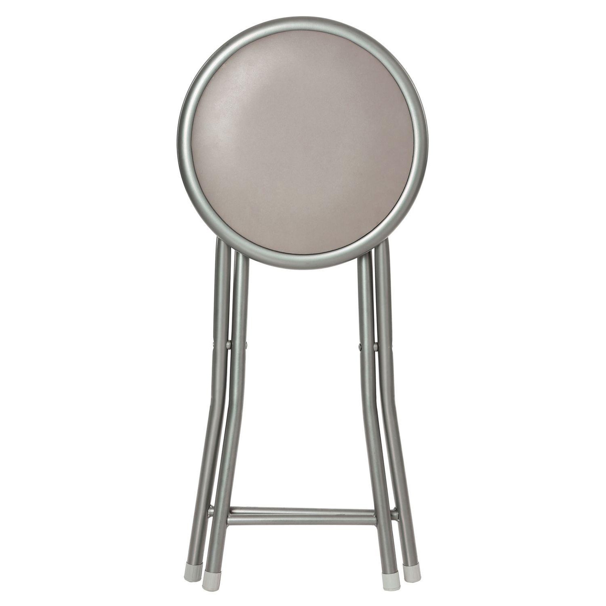 Voir la diapositive 3 : FIVE Lot de 2 Tabourets pliants en PVC