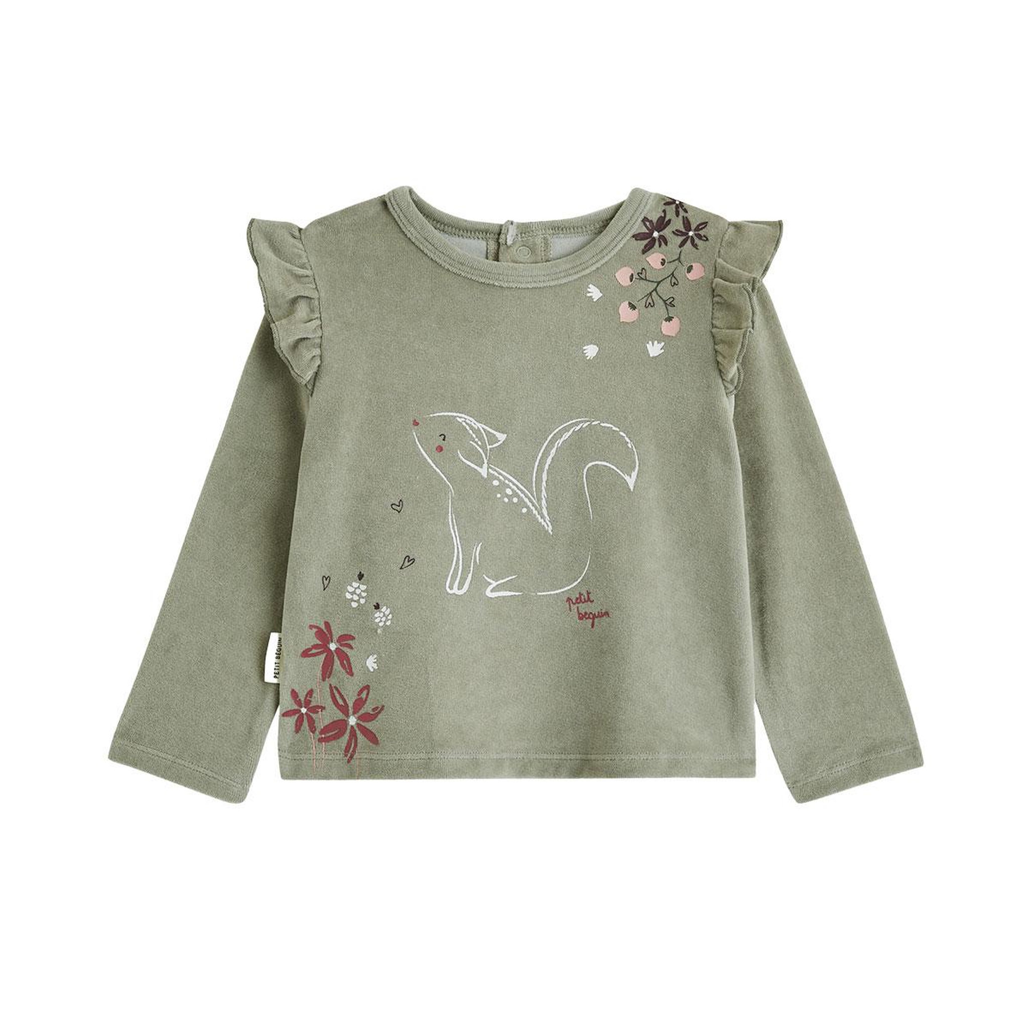 Voir la diapositive 6 : PETIT BEGUIN Pyjama enfant 2 pièces en velours Misti