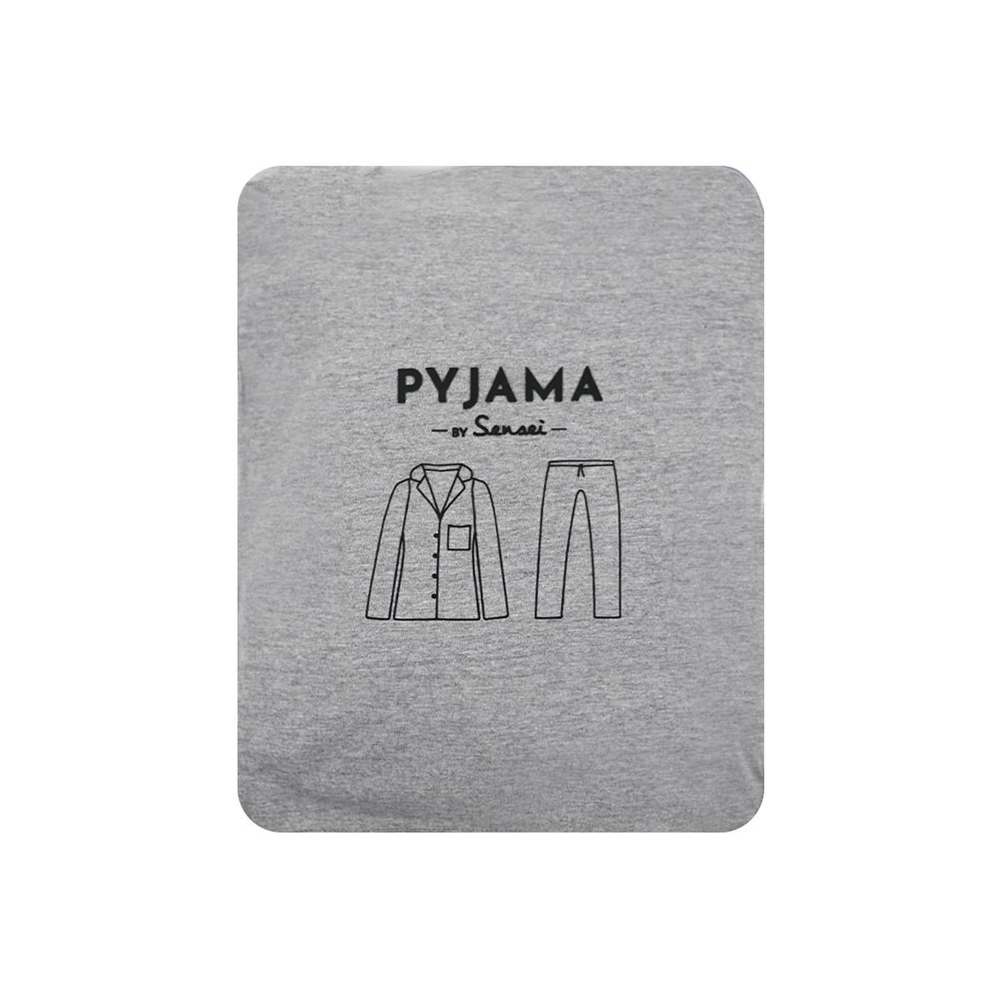 Voir la diapositive 5 : Sensei Maison Pyjama uni chambray femme MILA