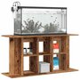 Voir la diapositive 3 : VIDAXL Support pour aquarium vieux bois 120x40x60 cm bois d ingénierie