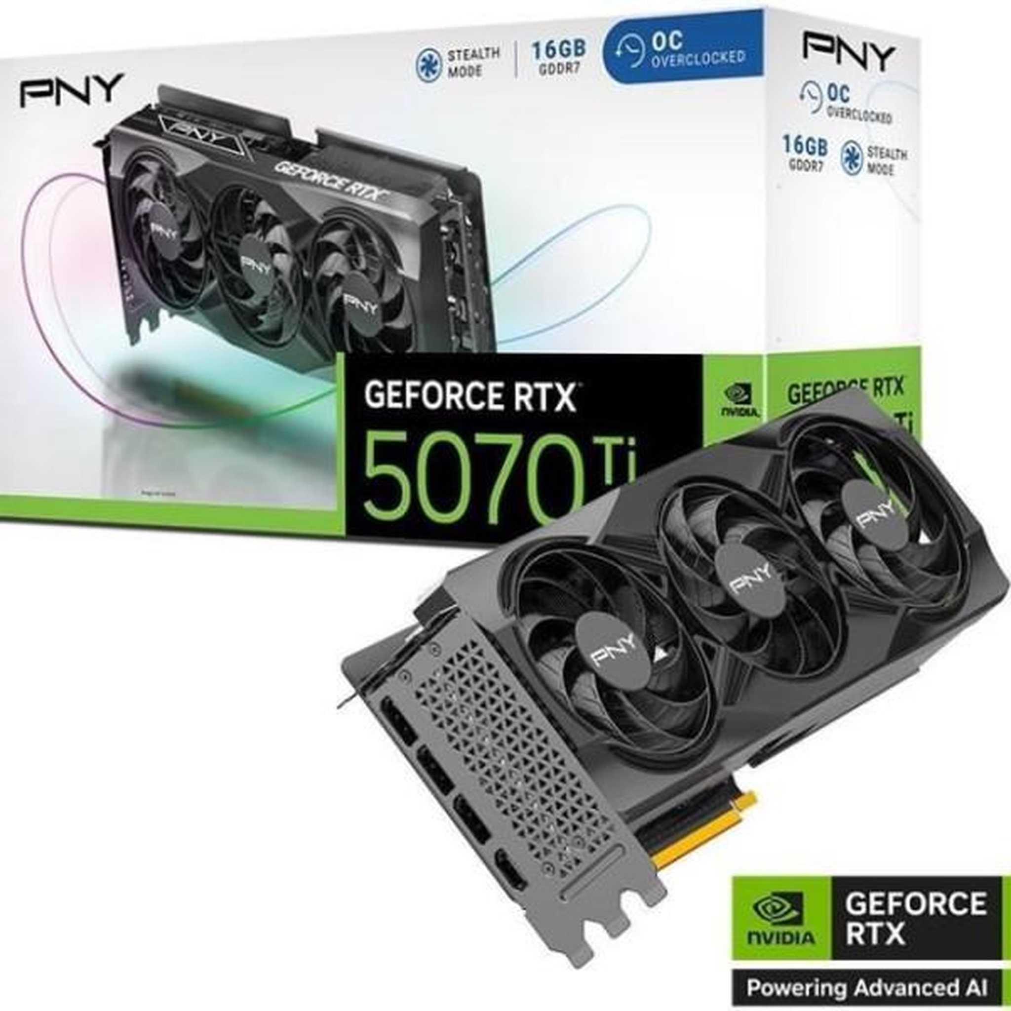 PNY Pny - carte graphique - geforce rtx™ rtx 5070ti - 16gb - std oc