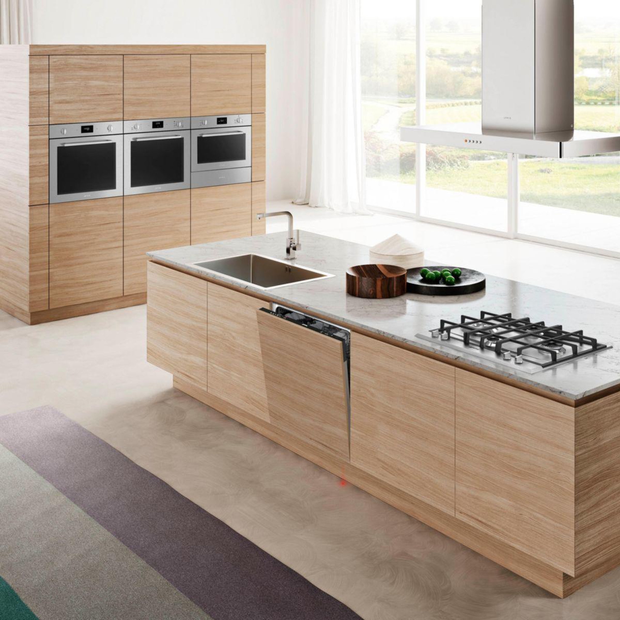 Voir la diapositive 3 : SMEG Four encastrable SF6400TVX