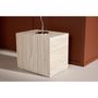 Voir la diapositive 6 : Paris Prix Table d'Appoint Effet Travertin  York  35cm Beige