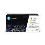 HP Cartouche de Toner HP 213A Jaune Authentique (W2132A) pour HP LaserJet Enterprise 5700 / 6700 / MFP 5800 / 6800 /6801