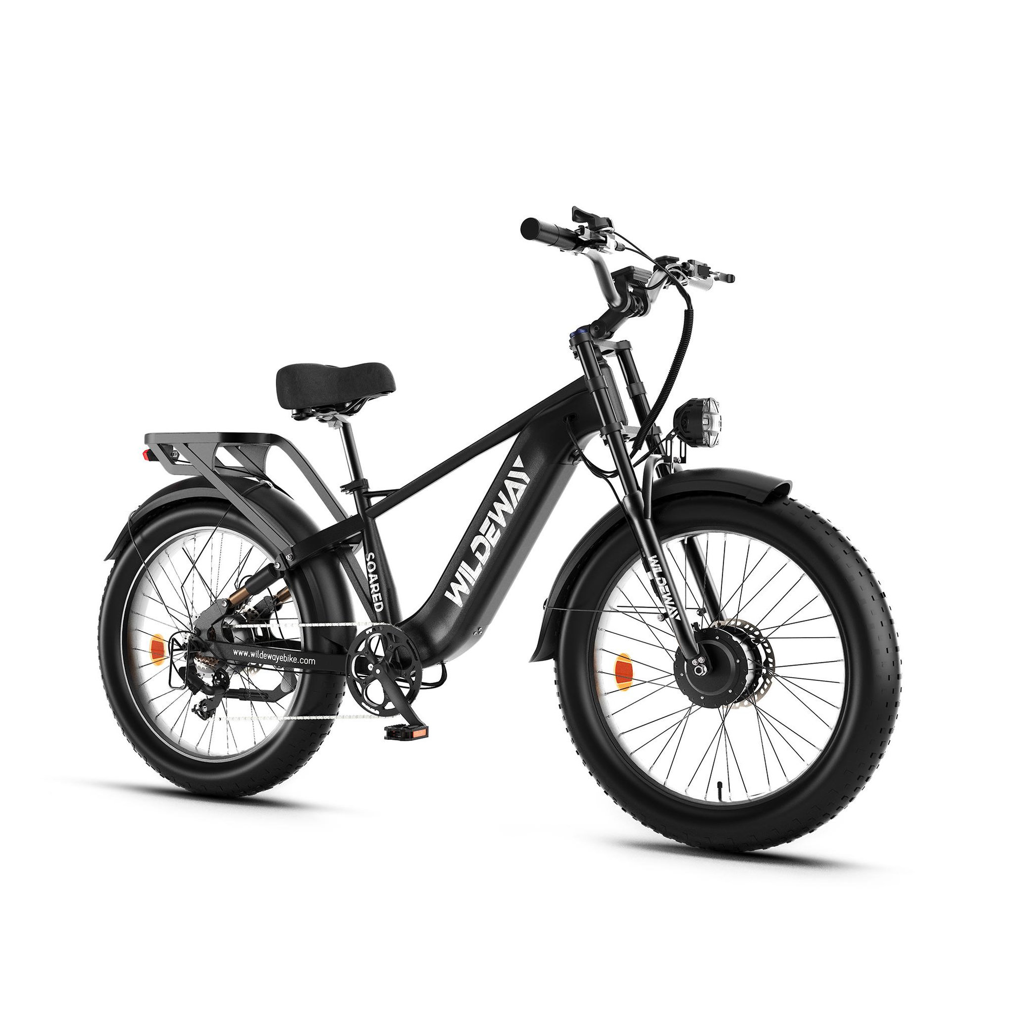 Voir la diapositive 2 : WILDEWAY Vélo électrique fat bike wildeway soared-pro