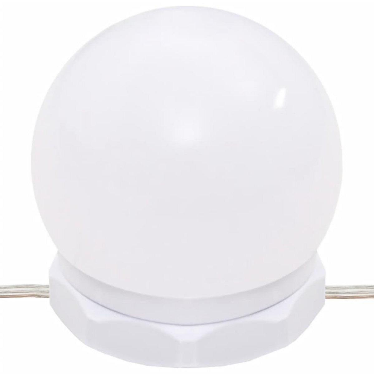 VIDAXL Coiffeuse avec LED Blanc 74,5x40x141 cm