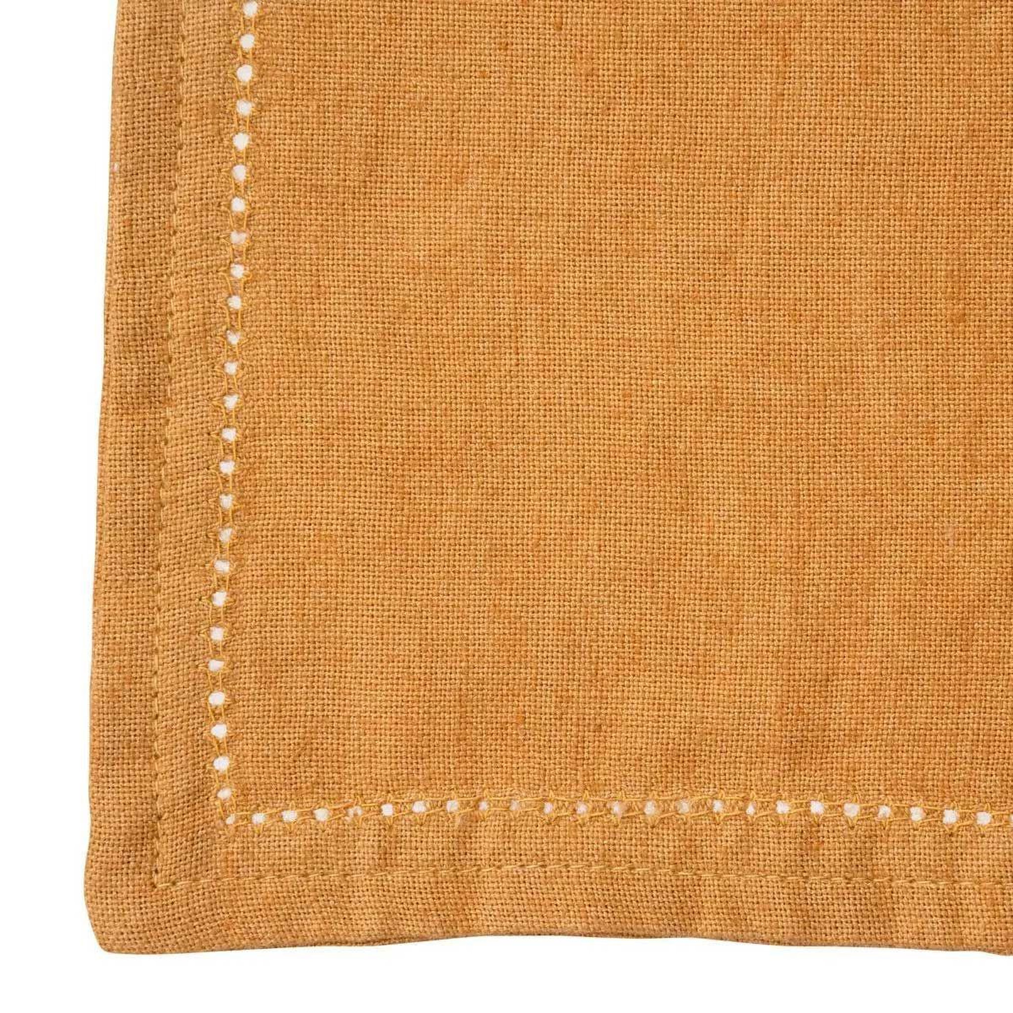 Voir la diapositive 2 : SECRET DE GOURMET Set de table en lin  elina  30x45cm jaune