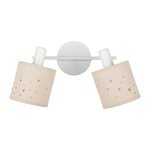 OSTARIA Rampe 2 spots lin beige