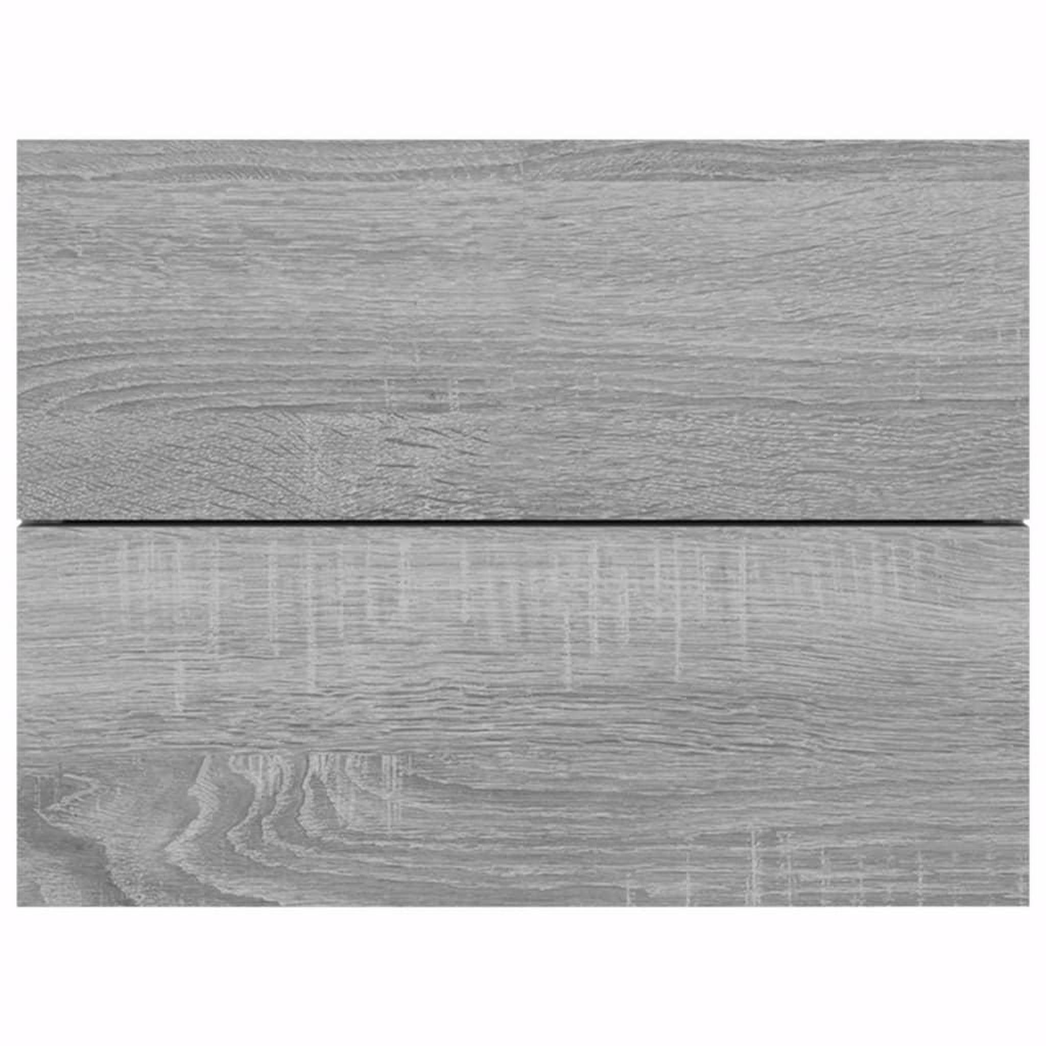 Voir la diapositive 5 : VIDAXL Tables de chevet 2 pcs Sonoma gris 40x30x30cm Bois d'ingenierie