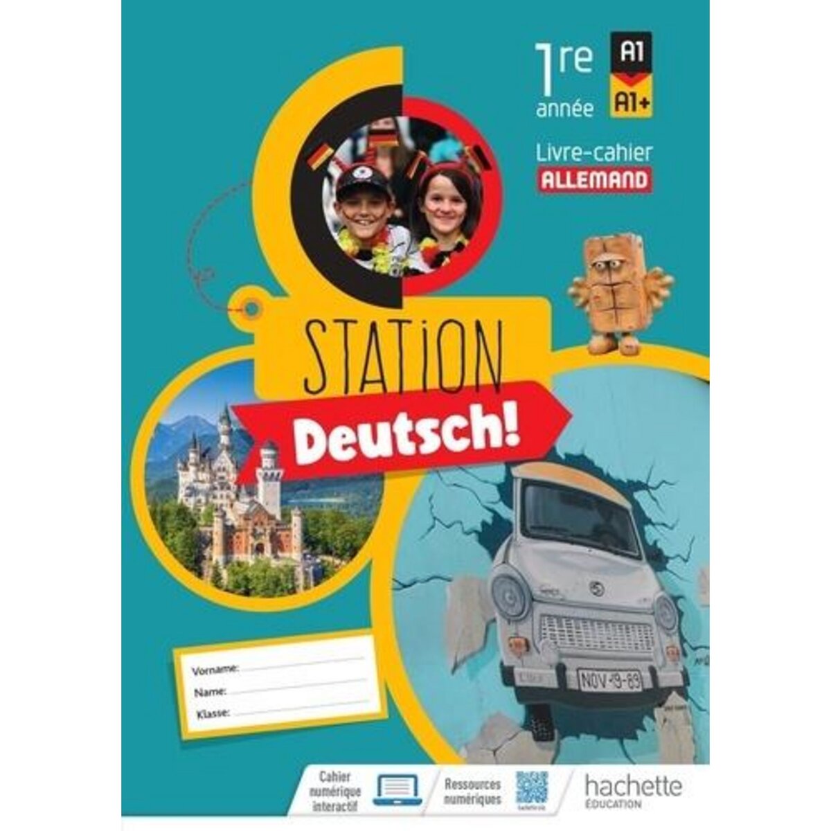 Présentation Cahier D'allemand ALLEMAND 1RE ANNEE A1