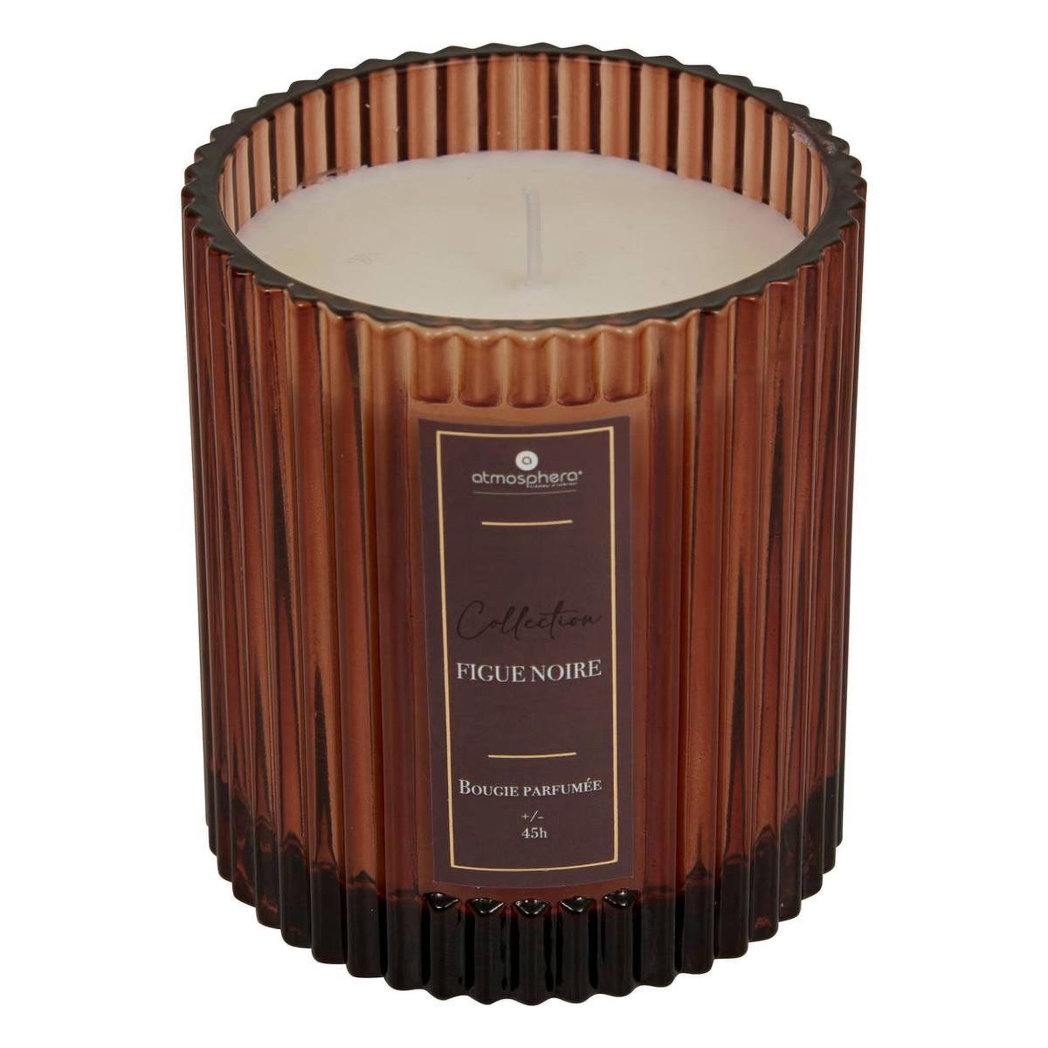 ATMOSPHERA Bougie Parfumée en Verre  Albie  290g Figue Noire