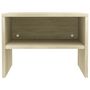 Voir la diapositive 3 : VIDAXL Table de chevet chene sonoma 40x30x30 cm Bois d'ingenierie